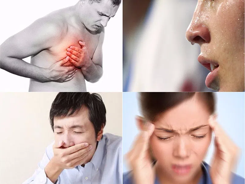 Triệu chứng nhồi máu cơ tim
